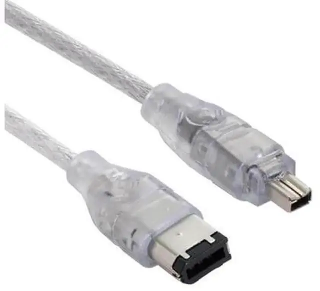 Alt view image 6 of 7 - Jimier IEEE 1394 Firewire 400 Cable, 6Pin Male to 4Pin Male iLink Adapter Cord, HighSpeed DV Video Transfer Cable for Digital Cameras, Camcorders & Legacy 1394A Devices
