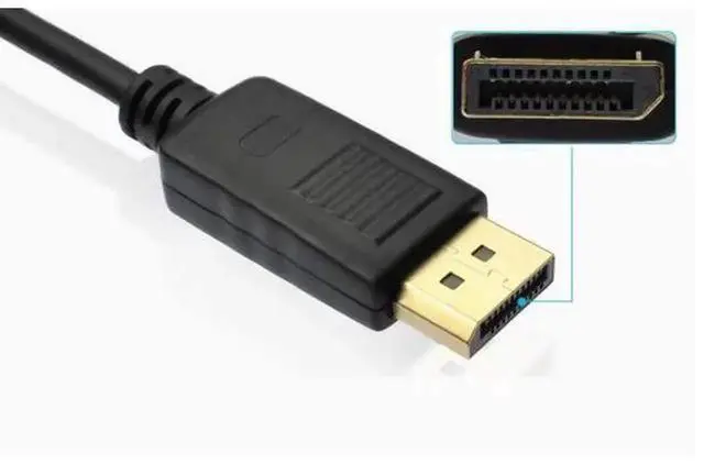 Alt view image 3 of 3 - DisplayPort DP to VGA Female Converter Cable, DP Male to VGA Female Video Adapter for Graphics Card, Connect DP Source to VGA Monitor Projector Display, DP to VGA Video Conversion Cord