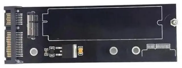 Main image of 12+6Pin SSD to SATA 22Pin Cartridge Drive PCBA Adapter, Convert 20102011 MacBook Air A1369 A1370 12+6pin SSD to Standard 22Pin SATA Interface for Desktop PC Storage