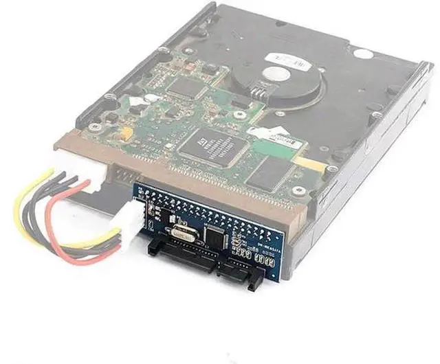 Alt view image 3 of 6 - 39Pin IDE to SATA Adapter Converter Card, IDE/PATA 3.5" Hard Disk to SATA Interface Converter with Data & Power Cable, for Old Legacy IDE HDD Data Reading Backup and Hardware Refurbishment