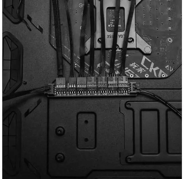 Alt view image 7 of 7 - IDCOOLING FH07 SATA Powered Fan Hub Splitter, 7Port PWM Fan Hub for 4Pin & 3Pin PC Internal Fans, SATA Power Supply Computer Case Fan Controller for Chassis Cooling System