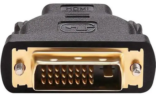 Alt view image 6 of 7 - DVID to HDMI Adapter, DVI Male to HDMI Female BiDirectional Converter, GoldPlated Connector Support 4K 1080P Video Signal for Graphics Card Monitor HD Display Multimedia Connection