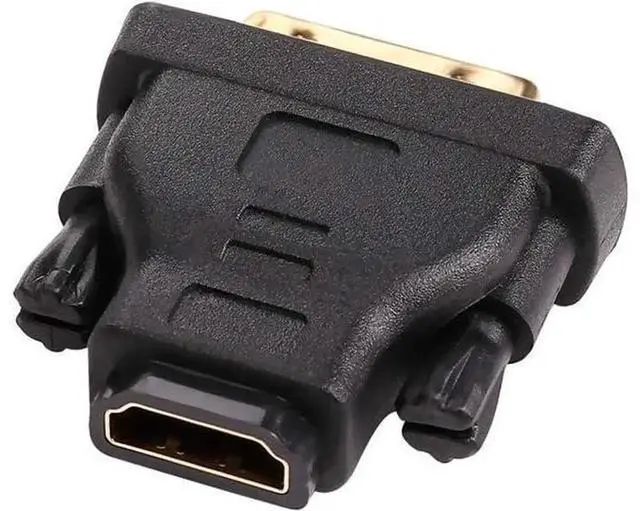 Alt view image 4 of 7 - DVID to HDMI Adapter, DVI Male to HDMI Female BiDirectional Converter, GoldPlated Connector Support 4K 1080P Video Signal for Graphics Card Monitor HD Display Multimedia Connection