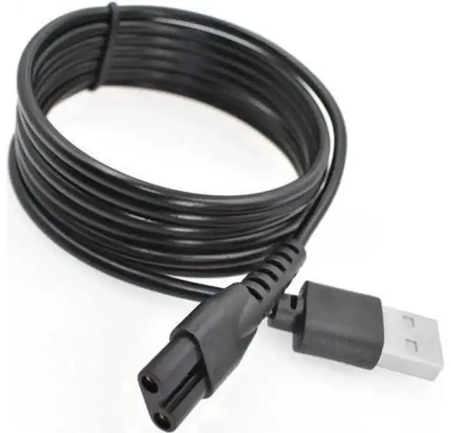 Main image of Replacement Charging Power Cord for Manscaped Lawn Mower 3.0 2.0 Electric Groin Hair Trimmer, USB Charger Cable Adapter for Male Body Grooming Shaver Razor Daily Travel Use