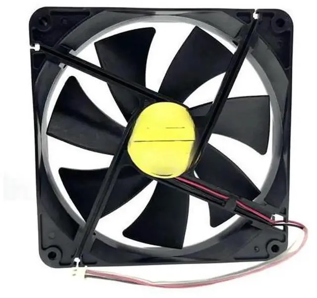 Main image of D14BH12 140mm High Speed Computer Cooling Fan, 140×140×25mm 12V 2500RPM 0.40A Bearing Case Fan, Replacement Cooling Fan for PC Chassis Server Cabinet Heat Dissipation