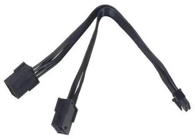 Main image of Dual PCIe 68Pin Female to Mini 12Pin Male GPU Power Adapter Cable, Double 8Pin to 12Pin Graphics Card Power Converter for NVIDIA GeForce RTX 3080 RTX 3090 RTX30 Series GPU