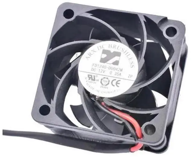 Alt view image 3 of 5 - FD1240A0242D 40mm 40x40x20mm DC12V 0.25A 2Wire Cooling Fan, 4cm High Speed Replacement Cooling Fan for Server, Network Switch, Industrial Power Supply Cabinet Ventilation