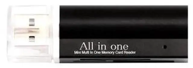 Alt view image 4 of 5 - USB2.0 Mini Rotatable MultiinOne Memory Card Reader Adapter, Portable TF Micro SD Card Reader for Phone Dash Cam Recorder, Desktop Laptop PlugandPlay Storage Accessory