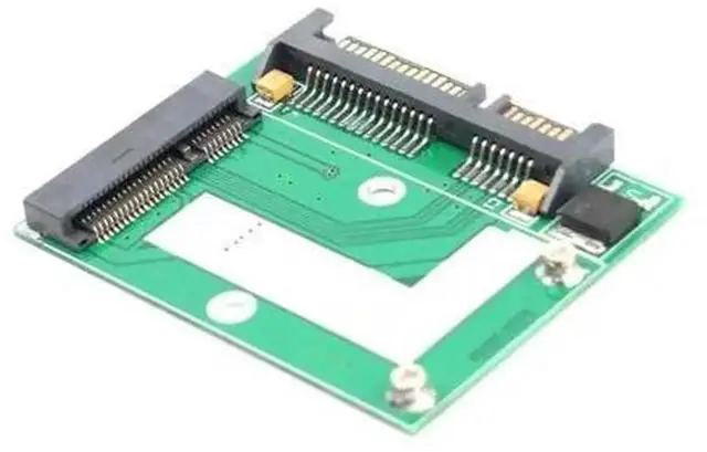 Main image of 5cm LowProfile mSATA to SATA3 Adapter Converter Card, Compact mSATA SSD to 2.5inch SATA Interface Board for Laptop Notebook Internal Storage Upgrade