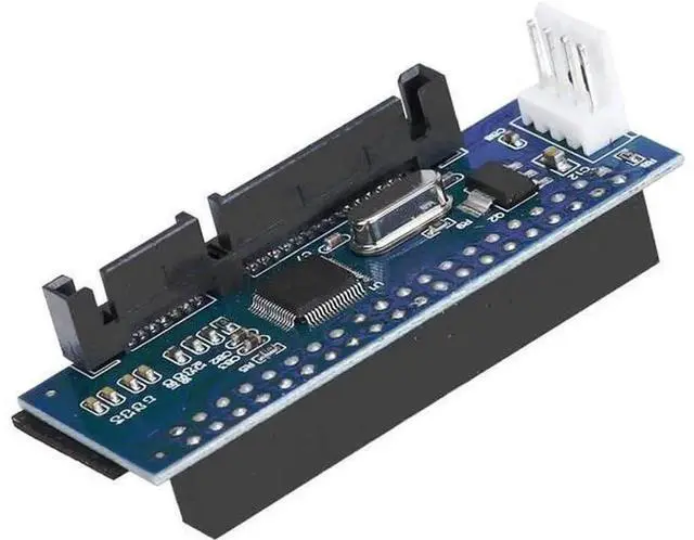 Main image of 39Pin IDE PATA to SATA Adapter Converter Card, IDE to SATA Connector for 3.5" IDE PATA Hard Disk Drive, Comes With Data & Power Cable for Old PATA HDD Storage Retrofit