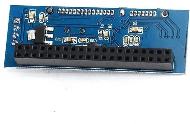 Alt view image 4 of 6 - 39Pin IDE PATA to SATA Adapter Converter Card, IDE to SATA Connector for 3.5" IDE PATA Hard Disk Drive, Comes With Data & Power Cable for Old PATA HDD Storage Retrofit
