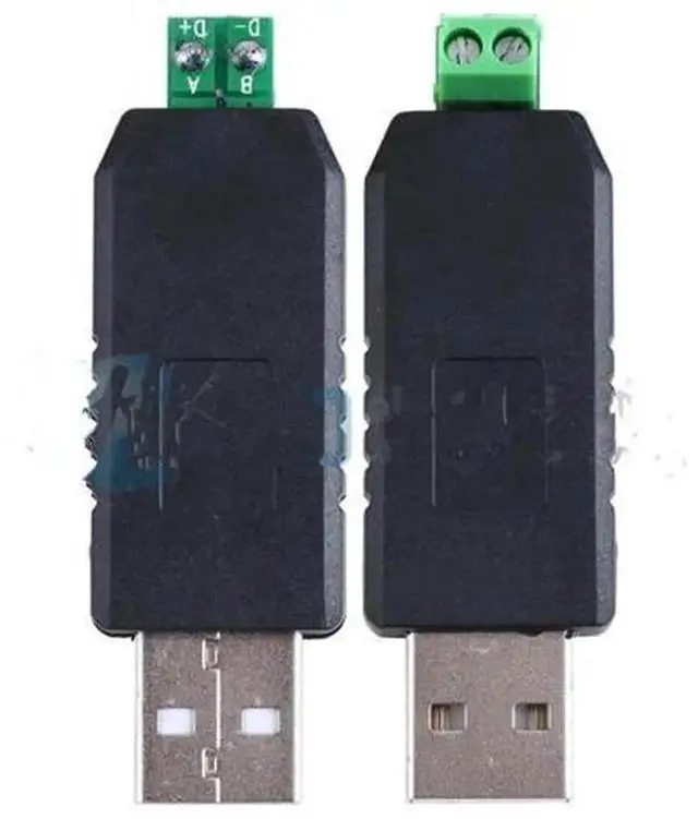 Main image of USB to RS485 485 Converter Adapter, USBRS485 Serial Communication Module Support Win7, WinCE5.0, XP, Vista, Linux, Mac OS, for PLC, Inverter, Sensor, Modbus RTU Industrial Device Data Acquisition