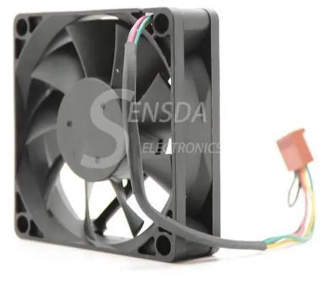 Alt view image 3 of 4 - Wholesale AVC DA07520B12U 7520 Cooling Fan, 75×75×20mm DC12V 0.52A 4Wire PWM Temperature Speed Control Fan for Computer CPU, Server Chassis Cooling Replacement