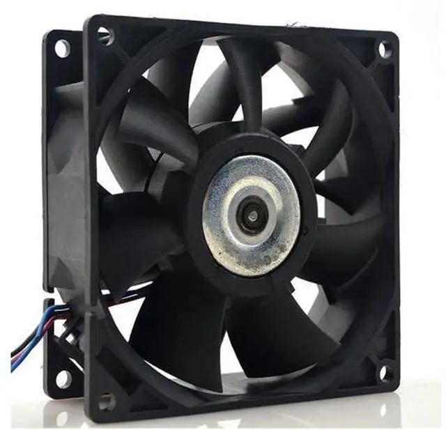 Alt view image 2 of 4 - Delta FFB0912VHE Replacement Cooling Fan, 90×90×38mm 9038 9CM DC12V 0.75A High Air Volume 90mm Powerful Fan for Server Chassis, Industrial Cabinet Equipment Heat Dissipation