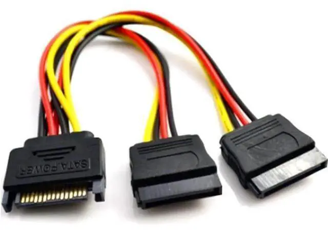 Alt view image 5 of 7 - 2Bay 2.5 Inch to 3.5 Inch Metal HDD SSD Mounting Bracket Adapter Kit, Convert Two 2.5" Drives to Standard 3.5" Drive Bay, Includes Red SATA DataPower Cables and Full Set Mounting Screws