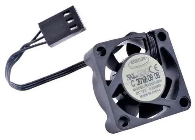Alt view image 3 of 4 - R123510BH 3010 30mm 10mm DC12V 0.25A High Air Volume Mini Cooling Fan, Quiet Compact Replacement Fan for Small PC Case, CPU Cooler, Mini PC and Embedded Electronic Device Heat Dissipation