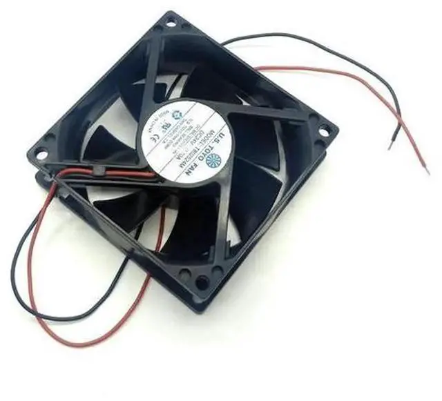 Alt view image 2 of 4 - T802524M 8025 80×25mm DC24V 0.10A UltraQuiet Cooling Fan, 8cm Mute Replacement Cooler Fan for Power Supply, Industrial Chassis Cabinet Heat Dissipation