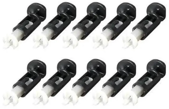 Main image of 10Pair CPU Heatsink Mount Push Pins, Plastic PushScrew Cooler Fastener Mounting Clips, Retention Accessories for Intel Socket CPU Cooling Fan Heatsink Installation