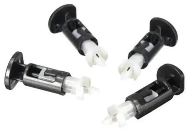 Alt view image 2 of 5 - 10 Pairs CPU Heatsink Mount Push Pins, Plastic PushScrew Cooler Fastener Mounting Clips, Replacement Retention Accessories for Intel Socket CPU Cooling Fan Radiator Installation