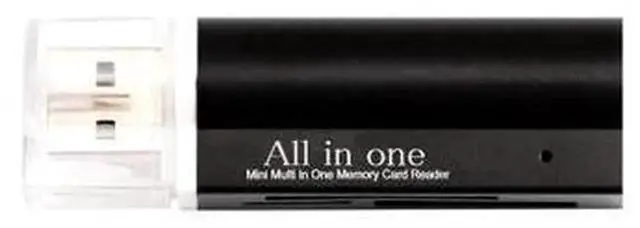 Alt view image 4 of 5 - USB 2.0 Mini MultiinOne Memory Card Reader, Rotatable USB Card Reader for TF Card, Compatible with Recorder, Phone Storage Card, Portable SmallSize Memory Card Adapter