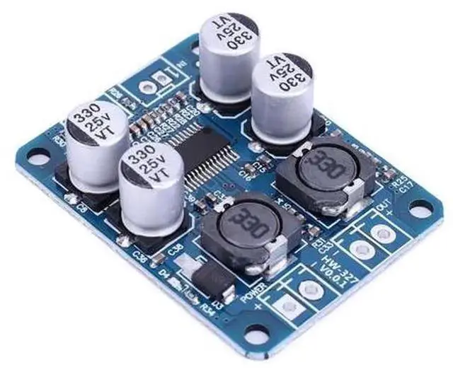 Alt view image 4 of 4 - Mini Mono Channel Power Amplifier Circuit Board, TPA3118 PBTL Stereo Amplifier Module DC824V Input, Digital Audio Amp Board for 48 Ohm Speaker, DIY Audio Project Amplifier Module
