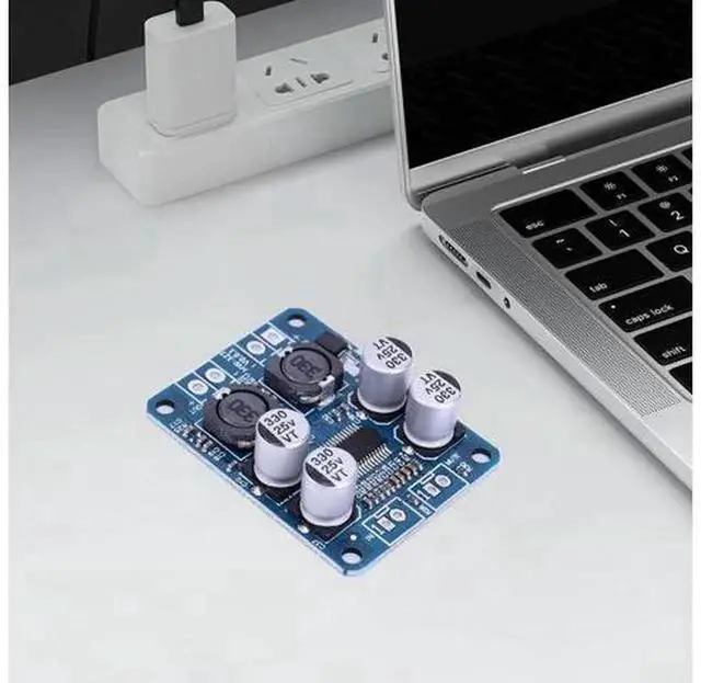 Alt view image 3 of 4 - Mini Mono Channel Power Amplifier Circuit Board, TPA3118 PBTL Stereo Amplifier Module DC824V Input, Digital Audio Amp Board for 48 Ohm Speaker, DIY Audio Project Amplifier Module