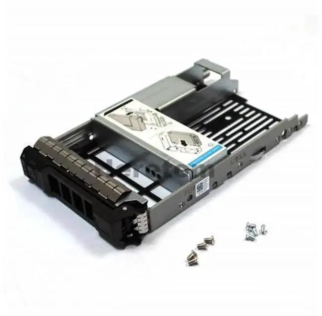 Alt view image 4 of 6 - 2.5" to 3.5" Hard Drive Adapter Tray Caddy Bracket, 3.5Inch HDD Carrier for Dell PowerEdge T330 T430 T630 T410 T310 R310 Server, for 2.5Inch SATA SAS SSD HDD Storage Upgrade