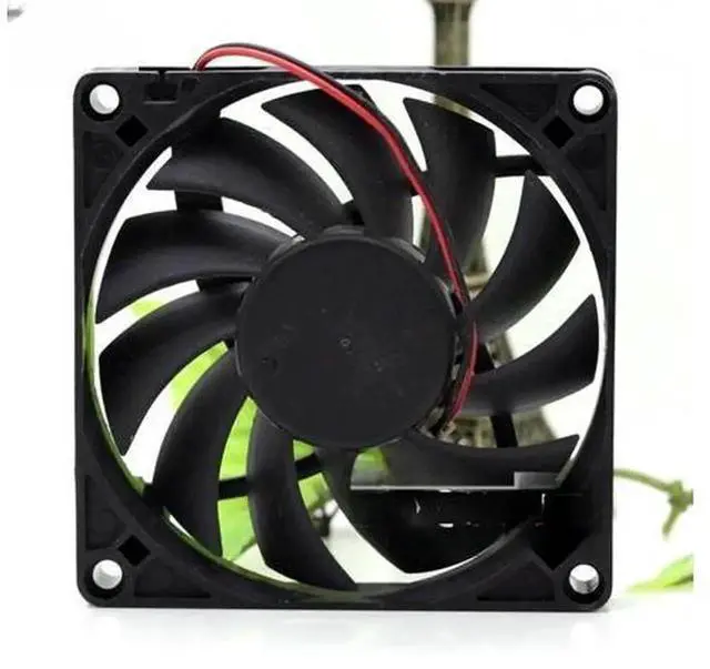 Main image of Replacement Cooling Fan R128015SL, DC12V 0.19A 8015 80×80×15mm 8CM Brushless Fan, for Power Supply, Cabinet Chassis, Industrial Equipment Heat Dissipation Repair Projects