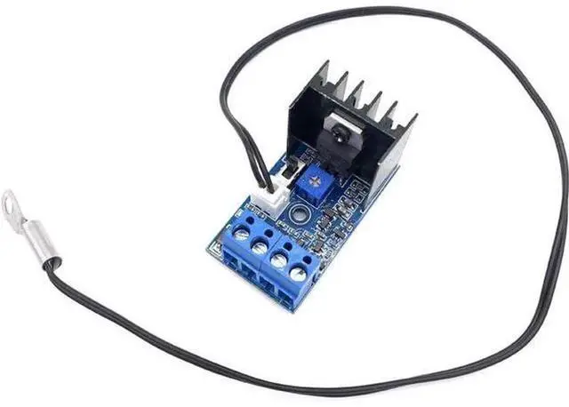 Alt view image 3 of 7 - DC12V 1A Automatic TemperatureControlled Fan Speed Governor, PC CPU Case Fan Speed Controller with Temperature Sensor, Supports 2Wire 3Wire 4Wire Cooling Fans for Chassis Heat Dissipation
