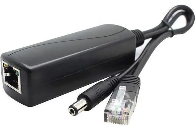 Alt view image 4 of 6 - ANVISION AVPS12G Gigabit PoE Splitter, 48V PoE Input to 12V 2A DC Output Ethernet Adapter, PoE Power Splitter for Security Camera, Wireless AP, VoIP Phone and Network Devices