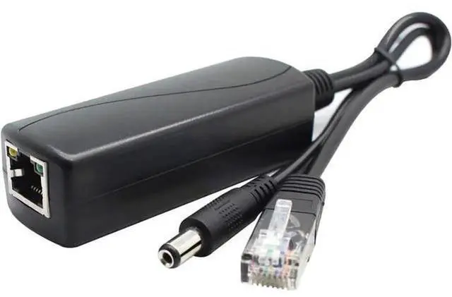 Alt view image 4 of 6 - ANVISION AVPS12G Gigabit PoE Splitter, 48V PoE Input to 12V 2A DC Output Ethernet Adapter, IEEE802.3af Compliant PoE Power Splitter for Security Camera, Wireless AP, VoIP Phone Network Devices