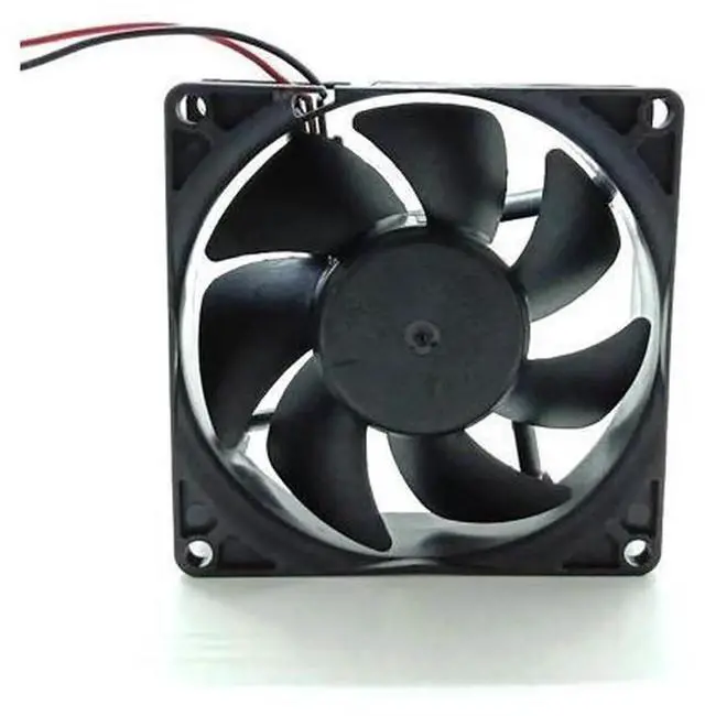 Alt view image 2 of 4 - MF80251V11000CA99 80x25mm 12V DC Silent Cooling Fan 1.44W Mute Axial Fan Replacement for SUNON Inverter Power Supply Chassis PLC Industrial Control Cabinet Heat Dissipation