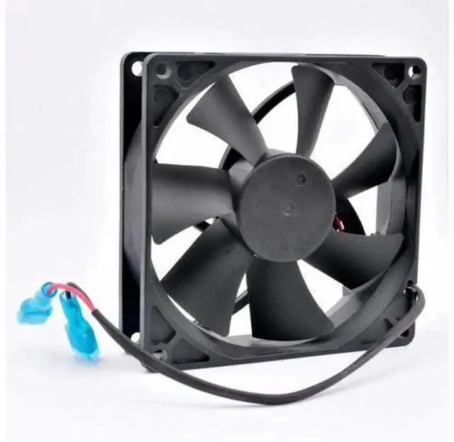 Alt view image 4 of 4 - 92mm 92x92x25mm DC12V 1.6W 2Wire Double Ball Bearing Cooling Fan DFB922512L, Replacement Chassis Power Supply CPU Cooler Fan for Computer Cabinet & Industrial Equipment
