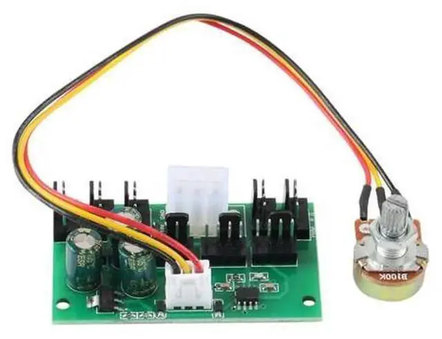 Alt view image 5 of 6 - 1Pcs 8Channel PWM Fan Hub Computer Case Miner Fan Speed Controller, DC12V HighPower Violent Fan Controller for PC Chassis Mining Rig Cooling Fan Speed Adjustment