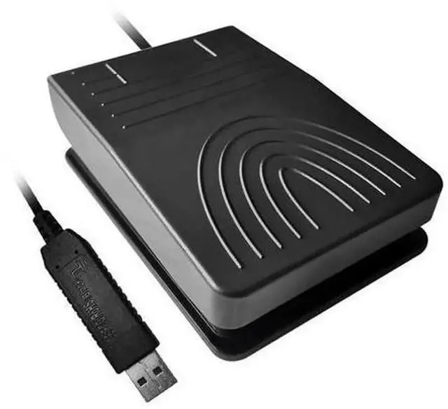 Main image of USB Foot Switch Multifunctional Custom Foot Pedal, Programmable Action Foot Pedal Controller for Medical Image Capture, Game Operation, Office Work and Industrial Equipment Control