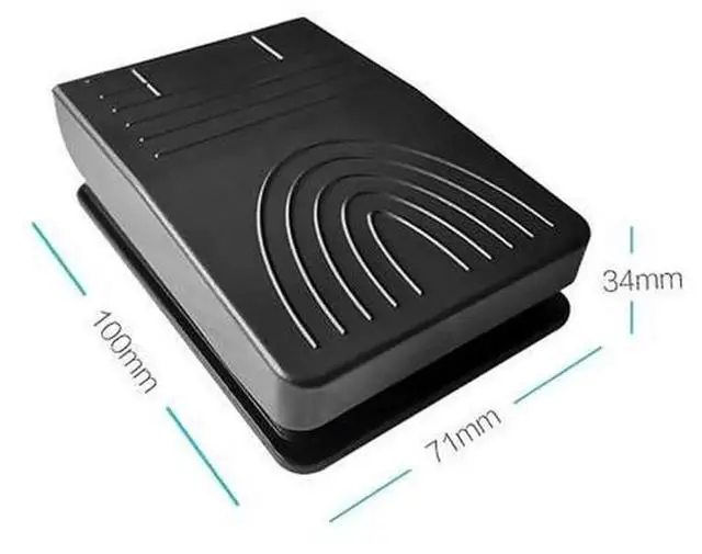 Alt view image 5 of 7 - USB Foot Switch Multifunctional Custom Foot Pedal, Programmable Action Foot Pedal Controller for Medical Image Capture, Game Operation, Office Work and Industrial Equipment Control