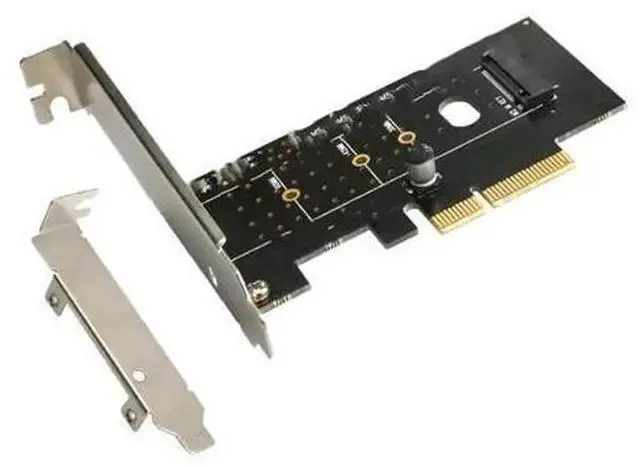 Main image of PCIE 3.0 X4 to NVMe M.2 MKey NGFF SSD Riser Adapter Card, PCI Express 3.0 X4 Expansion Card for M.2 NVMe MKey SSD Desktop PC Storage Upgrade Replacement