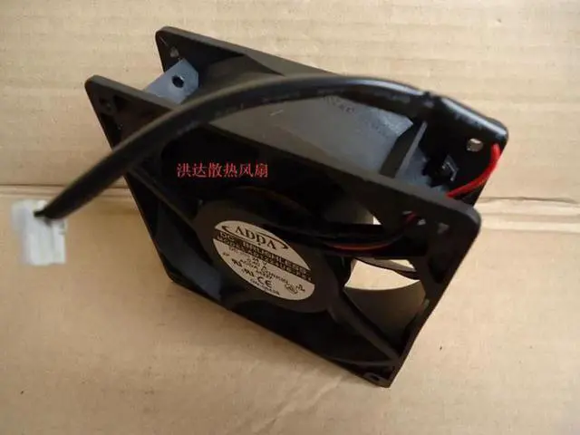 Alt view image 3 of 3 - For ADDA AD1224UBF51 12038 120×120×38mm DC 24V 0.40A Server Inverter Cooling Fan, Dual Ball Bearing 2Wire Axial Replacement Fan for Industrial Server Inverter Heat Dissipation