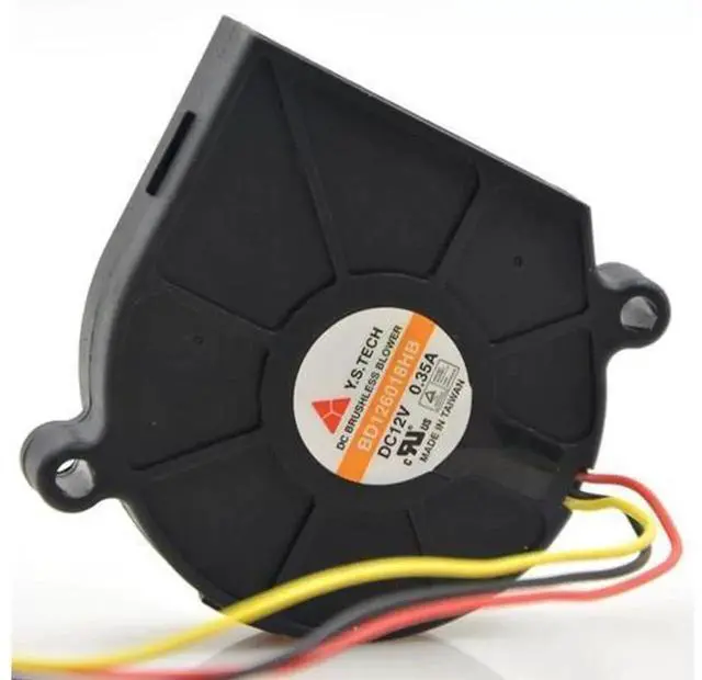 Main image of Replacement Turbo Centrifugal Blower Cooling Fan for Wonsan BD126018HB, 6018 60×60×18mm DC 12V 0.35A Brushless Blower Fan for Switch Power Supply, Industrial Equipment Heat Dissipation