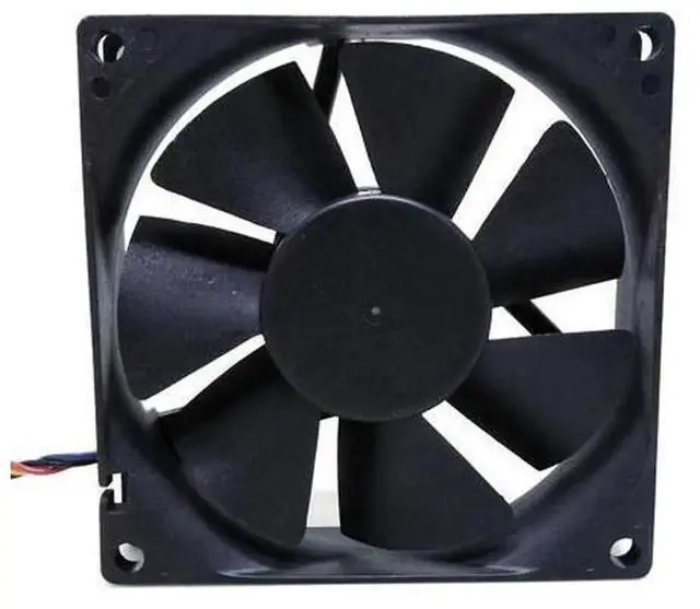 Alt view image 3 of 4 - 80x80x20mm 4Wire PWM Computer Cooling Fan Replacement for A802042BB4APF1 DF0802012B2UN, DC 12V 0.34A 8CM Axial Fan for PC Case, Server Chassis, Industrial Equipment Heat Dissipation