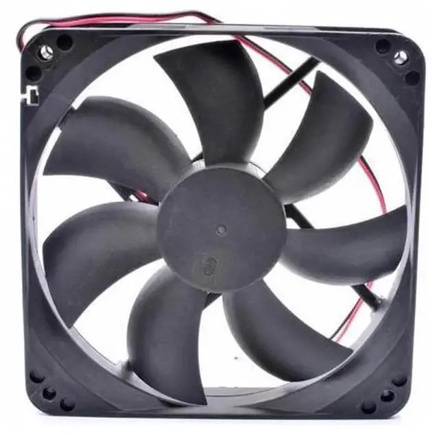 Alt view image 4 of 4 - 12025 Double Ball Bearing Cooling Fan Replacement for YL D12BH12, DC 12V 0.30A 120x120x25mm 12CM Axial Fan for PC Chassis, Power Supply, Cabinet Industrial Equipment Heat Dissipation