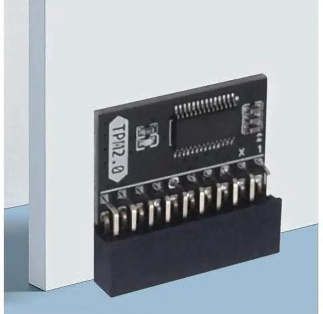 Alt view image 4 of 4 - TPM 2.0 Encrypted Security Module Board, TPM2.0 Security Cryptographic Module for Motherboard, Supports System Encryption, Secure Boot, Data Protection for PC Desktop Mainboard Upgrade