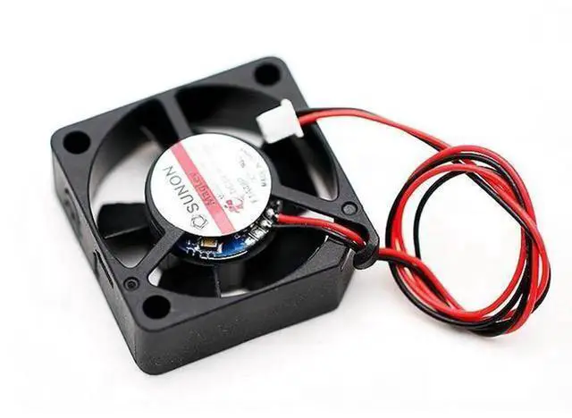 Alt view image 3 of 4 - 2Pcs Replacement Mini Cooling Fan for Sunon MC30100V2000CA99, 3010 30x30x10mm DC5V 0.38W Quiet Axial Fan, 4.6CFM 8000RPM for Router, 3D Printer, Small Electronic Device Heat Dissipation