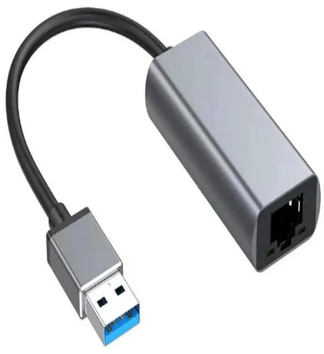 Alt view image 4 of 7 - B25 Aluminum USB 3.0 to RJ45 Gigabit Ethernet Adapter, ASIX AX88179 Chipset, DriverFree PlugandPlay 10/100/1000Mbps LAN Network Dongle Compatible with Nintendo Switch, PC, Mac, Laptops