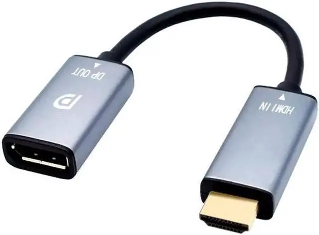 Main image of 1FT HDMI to DisplayPort Adapter Cable, 4K@60Hz HighSpeed HDMI Male to DP Female Converter, Video Signal Conversion Cord for PC Graphics Card Laptop, Compatible with PS5 PS4 Xbox One 360 Game Consoles