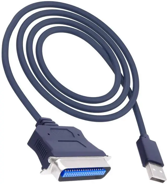Main image of 1.2M 3.9FT USB 2.0 to CN36 Centronics Parallel Printer Cable, IEEE 1284 Standard 36 Pin Female Parallel Port Converter Cord, USB to LPT Adapter for Old Dot Matrix Receipt Thermal Industrial Printers