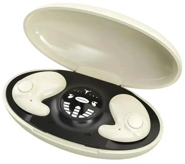 Main image of MD538 Sleep Wireless Bone Conduction Headphones Open-Ear, Ultra-Long Battery Life, Dual Stereo Sound Light beige