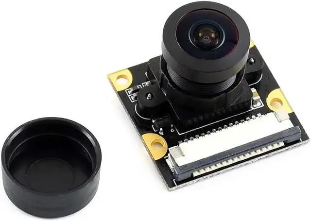 Alt view image 5 of 5 - IMX219-160 Wide Angle Camera Module 8MP 160° Field of View, Compatible with Raspberry Pi 5 and NVIDIA Jetson Nano for Machine Vision Projects