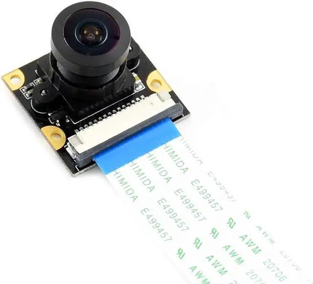 Alt view image 3 of 5 - IMX219-160 Wide Angle Camera Module 8MP 160° Field of View, Compatible with Raspberry Pi 5 and NVIDIA Jetson Nano for Machine Vision Projects