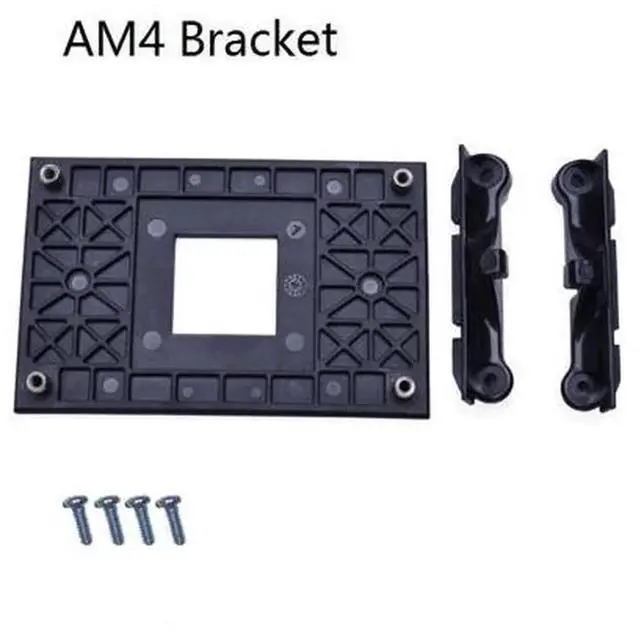 Main image of AMD AM4 CPU Cooler Mounting Frame & Backplate Kit, Motherboard Heatsink Retention Bracket Base Back Plate for AM4 Socket Ryzen Processors
